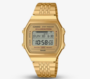 Casio Vintage Gold Dual Display Smartwatch