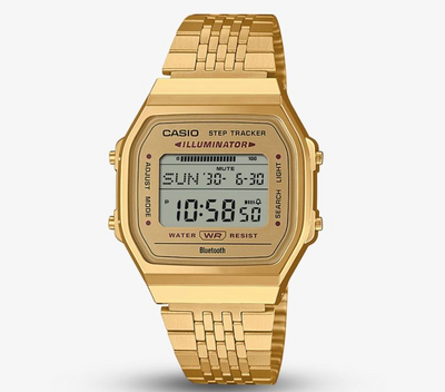 Casio Vintage Gold Dual Display Smartwatch