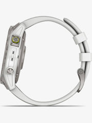 Garmin Mens Epix2 47mm Titanium Silver Case Smartwatch