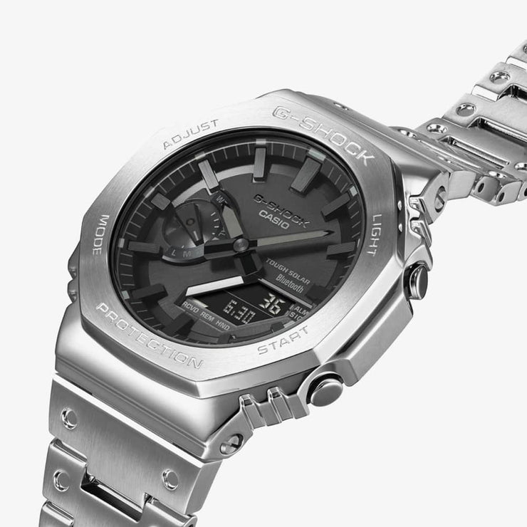 Casio G-Shock Full Metal 2100 Series Silver Smartwatch