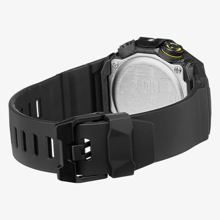 Mens G-Shock Caution Yellow Dual Display Smartwatch